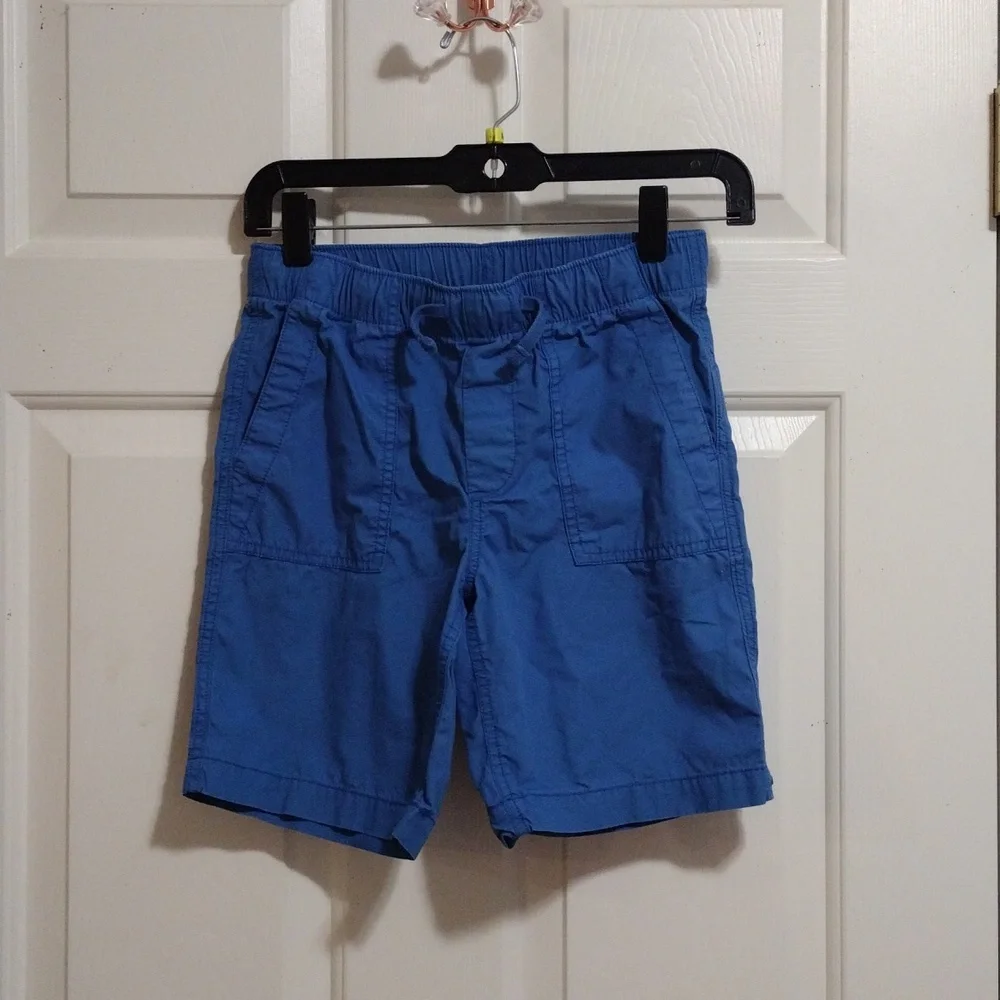 GAP Kids Elastic Waist Blue Shorts Boys Size Large